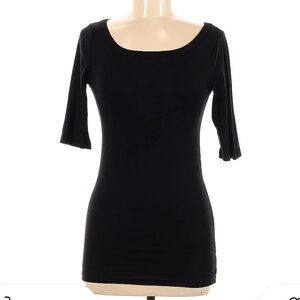 Anthropologie cotton Micheal stars boat neck top medium